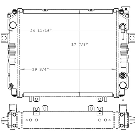 410174 - Lift Truck Radiator Radiator