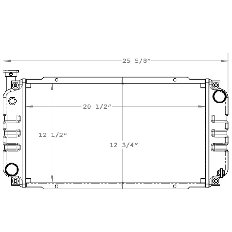 410194 - Hyster / Yale Lift Truck Radiator