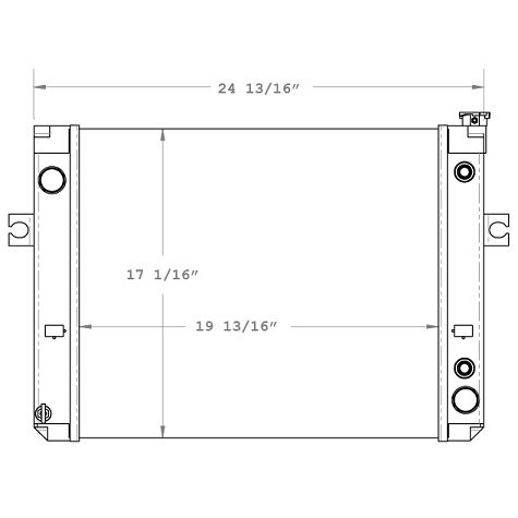 410213 - TCM Forklift Radiator