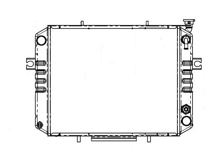 410244 - Toyota Lift Truck Radiator