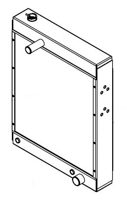 410263 - Fork Lift Radiator Radiator