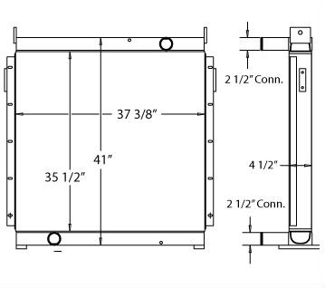 450005 - Industrial Radiator Radiator