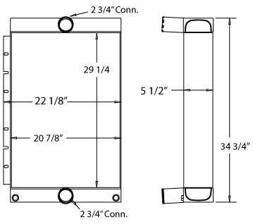 450032 - Industrial Charge air Cooler Charge Air Cooler