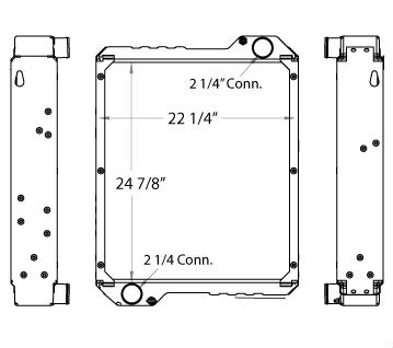 450045 - Case Radiator Radiator