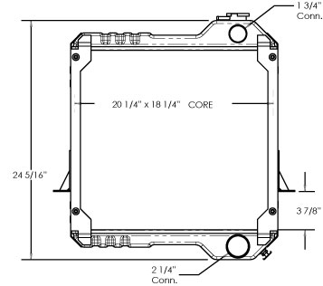 450047 - Case Radiator Radiator