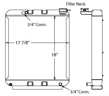 450051 - Military Radiator Radiator