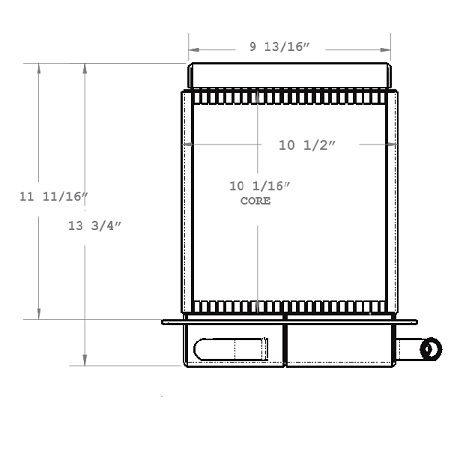 450056 - Kinetics Chiller Radiator