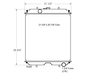 450059 - Case Radiator Radiator