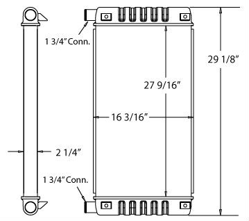 450061 - Bobcat Loader Radiator