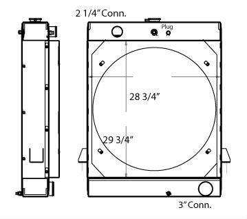 450081 - Military Radiator Radiator