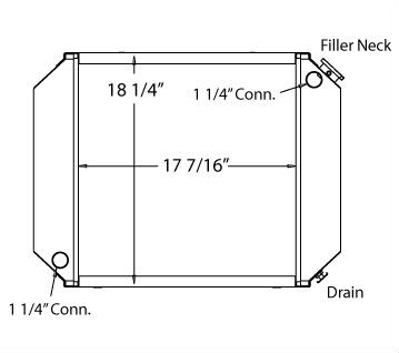 450083 - Industrial Radiator Radiator