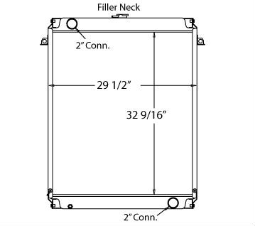 450089 - Kobelco Excavator Radiator