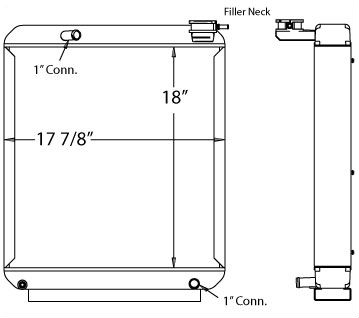 450131 - Military Radiator Radiator