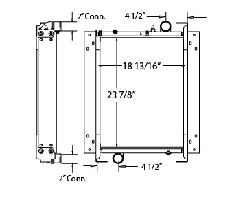 450133 - Volvo Generator Radiator