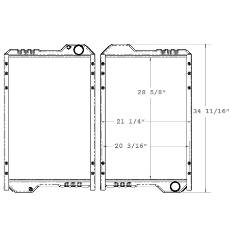 450143 - CASE IH AG Radiator