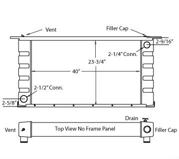 450144 - USAF Tunner 60K Loader  Radiator