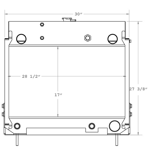 450148 - Link-Belt Radiator Radiator