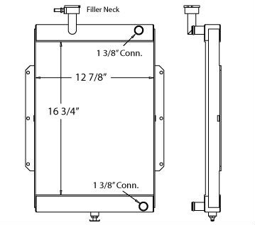 450151 - Rigmaster APU Radiator Radiator