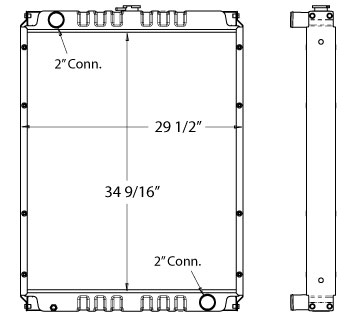 450166 - Caterpillar Radiator Radiator