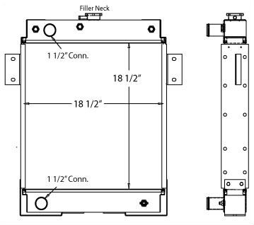 450175 - Conveyor Radiator Radiator