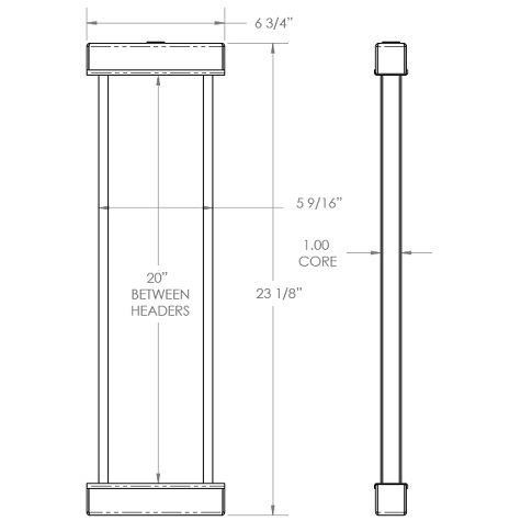 450190 - Aluminum Radiator Radiator