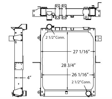 450200 - Grove Crane Radiator Radiator