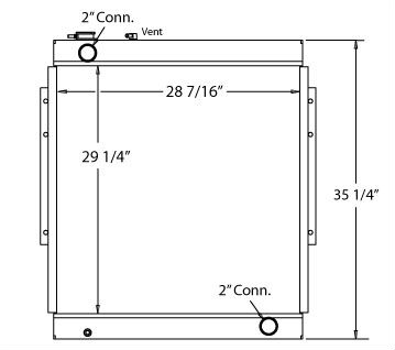 450204 - Aluminum Radiator Radiator