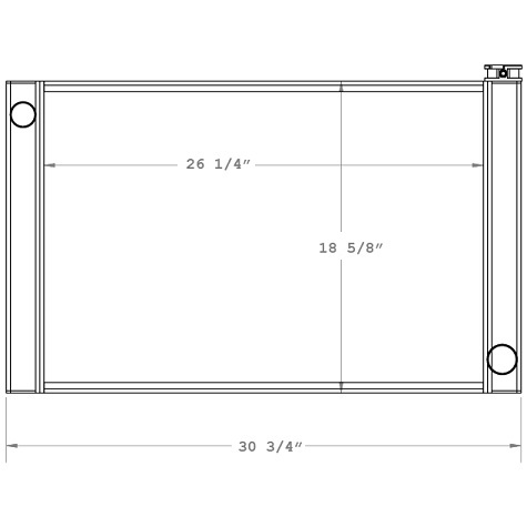 450205 - Custom Aluminum Radiator Radiator