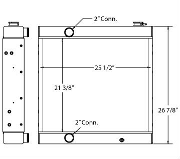 450219 - Aluminum Radiator Radiator