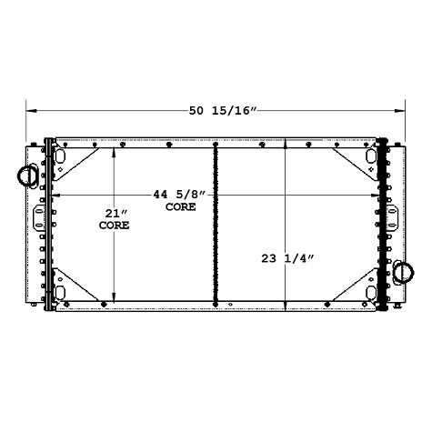 450244 - New Flyer for SEPTA 2008-2009 DE40LF Radiator