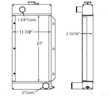 450279 - Grimmer Schmitt 185DR Radiator