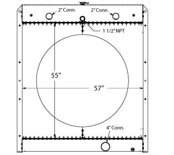 450320 - Stationary Unit Radiator