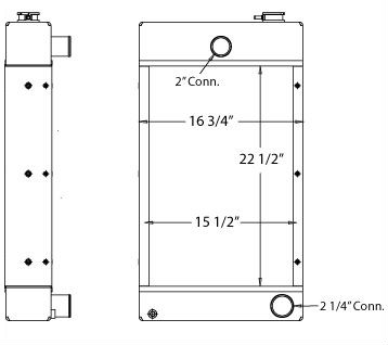 450327 - Industrial Radiator Radiator