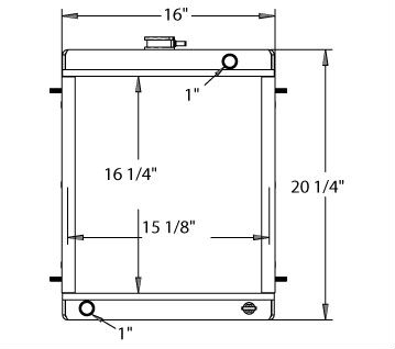 450347 - Industrial Radiator Radiator