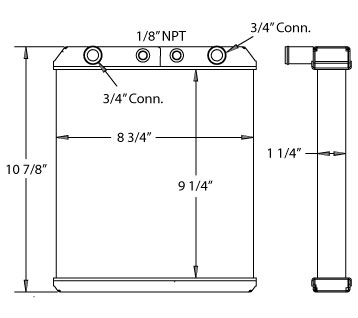 450365 - Linde Forklift Radiator