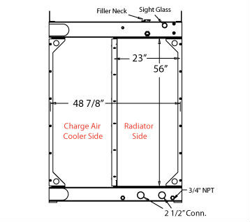 450372 - Total Equipment Hydraulic Fracking Cooling Unit Radiator