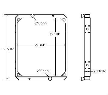 450380 - Volvo L70C Radiator Radiator