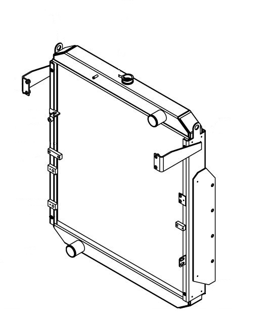 450403 - Komatsu WA380-5 Radiator
