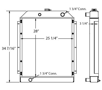 450407 - Industrial Radiator Radiator