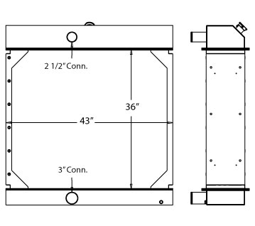 450409 - TCE Compactor Radiator