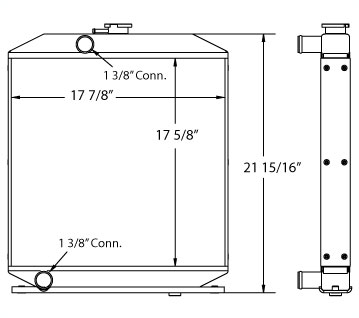 450436 - Bobcat Radiator Radiator