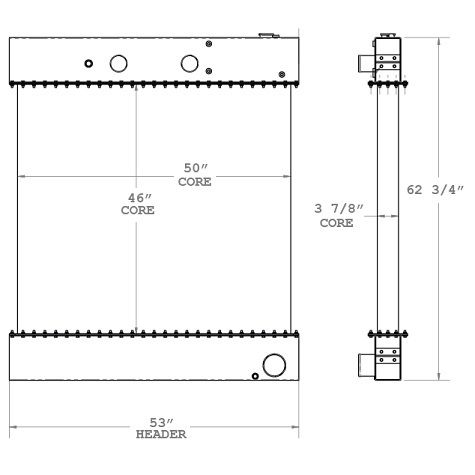 450474 - Spectrum 500 Generator Radiator Radiator