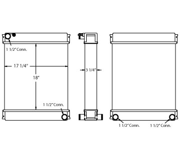 450482 - Industrial Radiator Radiator