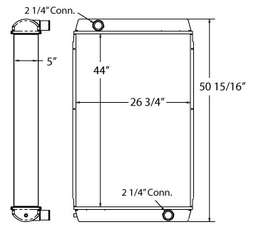 450485 - VOLVO Industrial Radiator Radiator