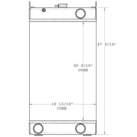 450495 - Komatsu Radiator Radiator