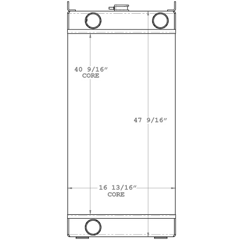 450496 - Komatsu Radiator Radiator