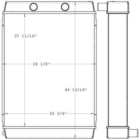 450497 - Volvo A35D Radiator Radiator