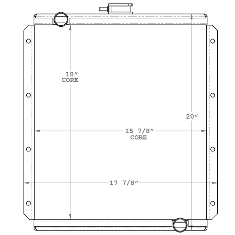 450498 - Generator Radiator Radiator