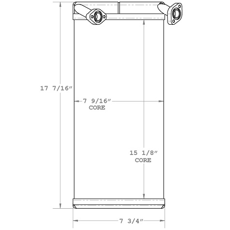 450504 - Sterling Heater Radiator