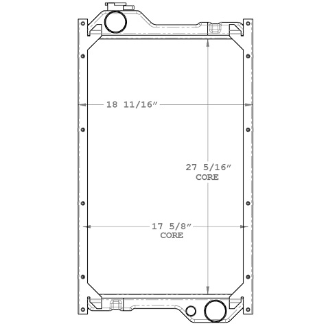 450506 - John Deere Radiator Radiator